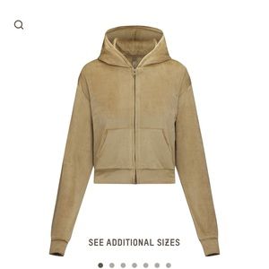 SKIMS velour tracksuit